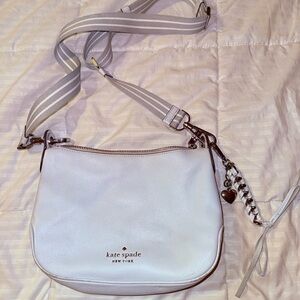 Kate Spade Light Grey Crossbody Bag